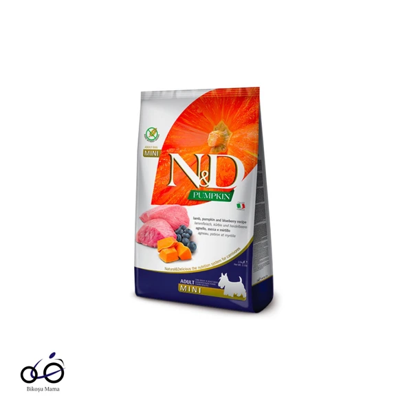N&D Pumpkin Kuzu Etli Tahılsız Küçük Irk Yetişkin Köpek Maması 2,5kg ürün görseli 1
