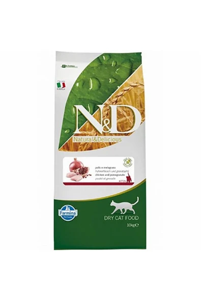 N D Prime Kitten Tavuklu Narlı Tahılsız Yavru Kedi Maması 10 Kg ürün görseli 1