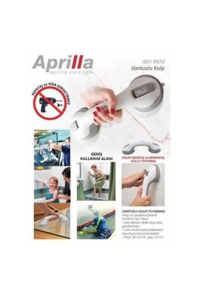 Aprilla Ash9910 Vantuzlu Kulp Tutacağı Vakumlu Banyo Tutacağı ürün görseli 1