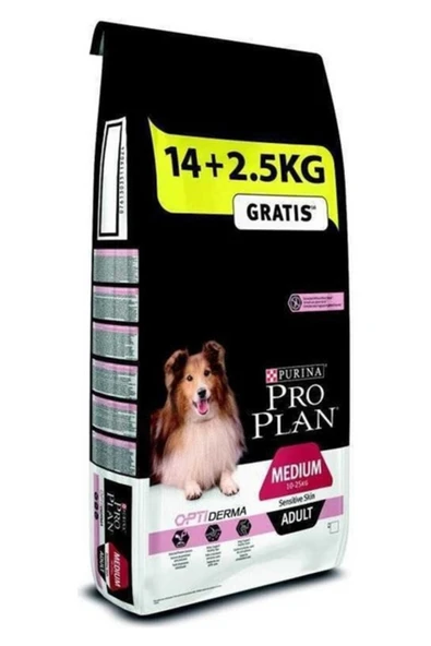 PRO PLAN Somonlu Hassas Yetişkin Kuru Köpek Maması 14+2,5 kg ürün görseli 1