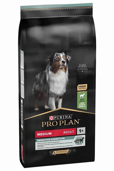 PRO PLAN Medium Kuzu Etli Orta Irk Yetişkin Köpek Maması 10kg ürün görseli 1