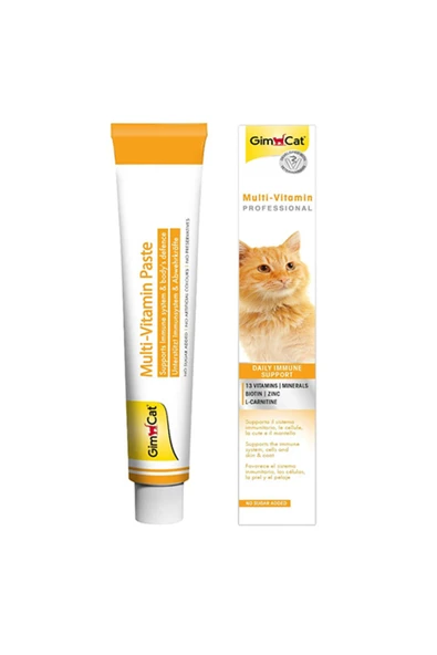 GİMCAT Multi Vitamin Kedi Macunu 100 Gr ürün görseli 1