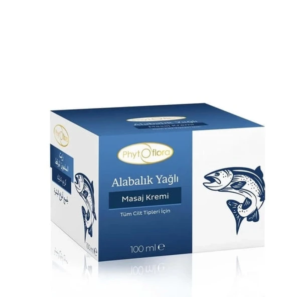 Phytoflora Alabalık Yağlı Masaj Kremi - Rahatlatıcı Etki 100 Ml ürün görseli 1