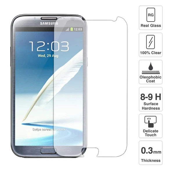 Norino SAM Note 2 – Samsung Kırılmaz Cam Ekran Koruyucu ürün görseli 1