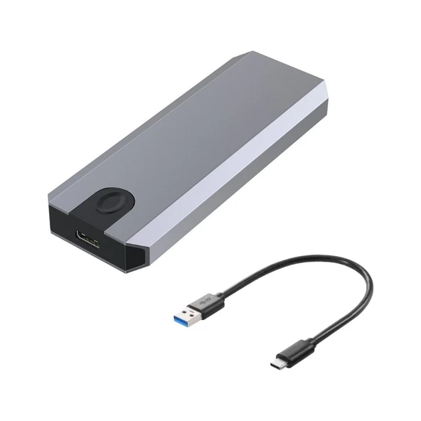 TAPLİN USB 3.1 Type-C To Pcıe Express Nvme SSD M.2 M-Key M&b-Key Hard Disk Kutusu - TD-201 ürün görseli 1