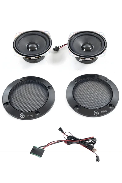 NPO HMY1 2x5W Speaker Çok Amaçlı Bluetooth Modüllü Hoparlör (5V/2A) ürün görseli 1