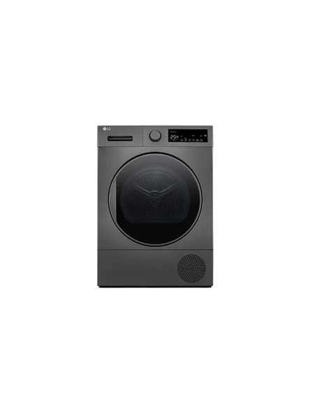 LG RH80T2SP7RM Isı Pompalı Kurutucu, 8kg Kapasiteli, E enerji sınıfı , Koyu Gümüş Renk ürün görseli 1