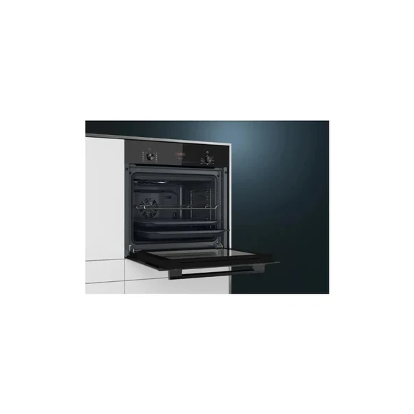 Siemens HB012FBB1T IQ100 Ankastre Fırın 60 x 60 cm Siyah ürün görseli 1