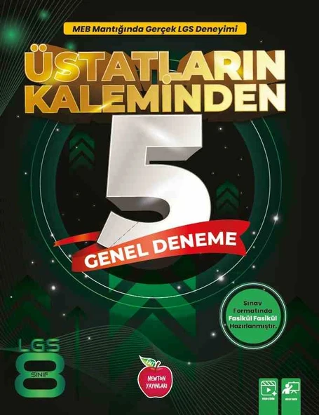 Newton 8.Sınıf Tüm Dersler Üstatların Kaleminden 5 Deneme ürün görseli 1