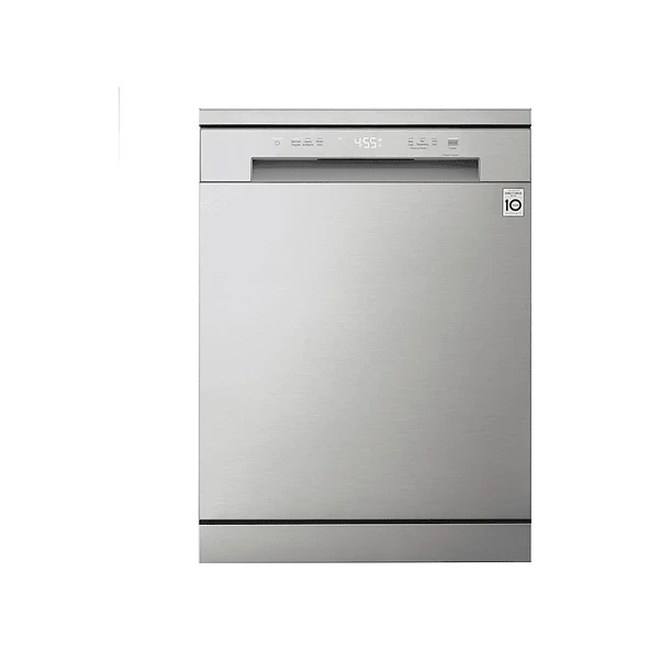 LG DFC612FVE D Enerji Sınıfı 5 Program 14 Kişilik Bulaşık Makinesi Prime Gümüş ürün görseli 1