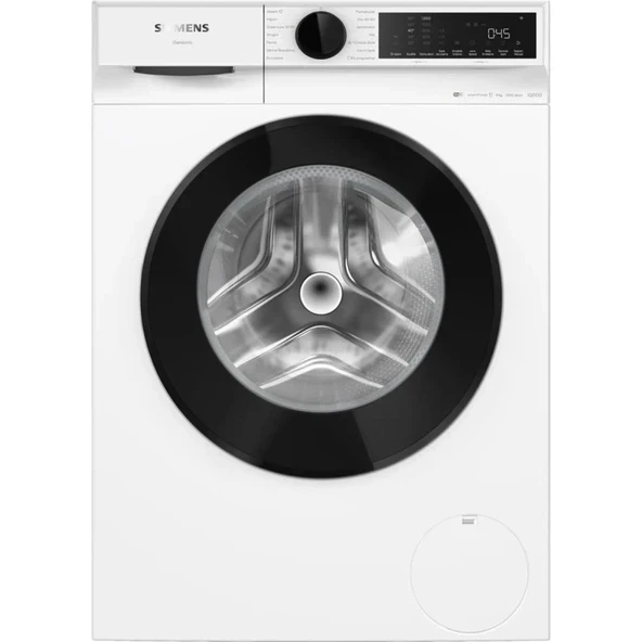 Siemens SİEMENS WG42K2Z0TR iQ500 Çamaşır Makinesi 9 kg 1200 dev./dak., Beyaz ürün görseli 1