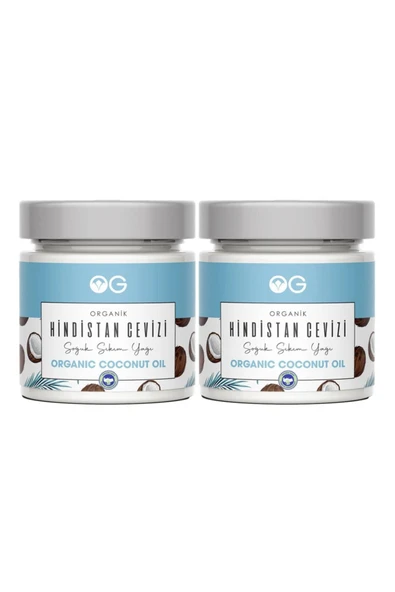 OG natural 2'li Organik Hindistan Cevizi Yağı 170 gr ürün görseli 1