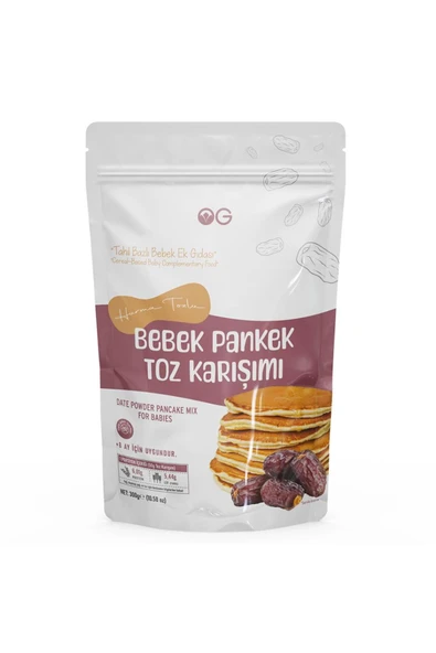 OG natural Hurma Tozlu Bebek Pankek Toz Karışımı 300 Gr +8 Ay ürün görseli 1