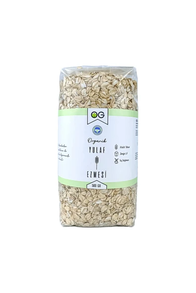 OG natural Organik Yulaf Ezmesi 500 Gr ürün görseli 1