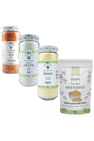 OG natural Organik Bebek Ek Gıda Hazırlama Çok Satanlar Seti ürün görseli 1