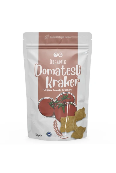 OG natural Organik Domatesli Kraker 100 gr ürün görseli 1