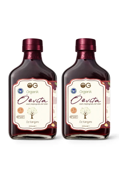 OG natural 2'li Özvita Organik Öz Karışımı 200 Ml ürün görseli 1