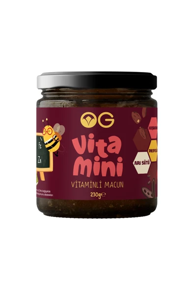 OG natural Vitamini Vitaminli Macun 230 Gr - Resim 2