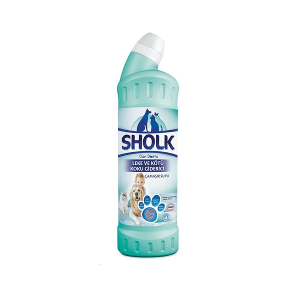 Sholk Evcil Hayvan Leke ve Koku Giderici Oksijenli Çamaşır Suyu 750 Ml ürün görseli 1