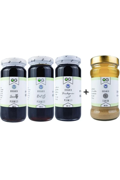 OG natural Organik Pekmez Seti Ve Organik Tahin ürün görseli 1