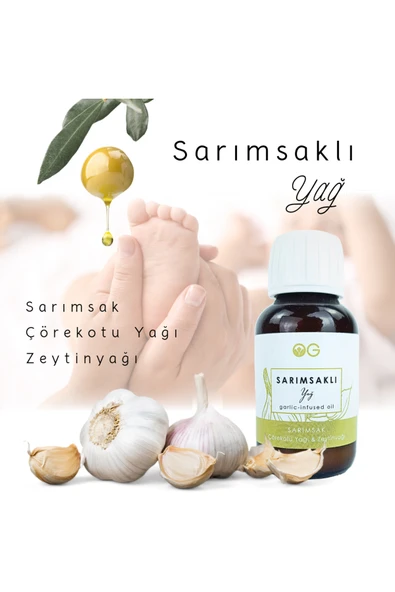 OG natural Sarımsaklı Yağ 50g - Resim 3