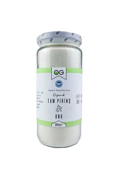 OG natural Organik Tam Pirinç Unu 300 gr ürün görseli 1