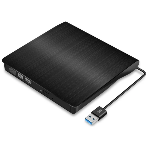 TAPLİN Harici Dvd Rw Usb 3.0 Ultra İnce Cd Dvd Yazıcı Okuyucu - TD-204 ürün görseli 1