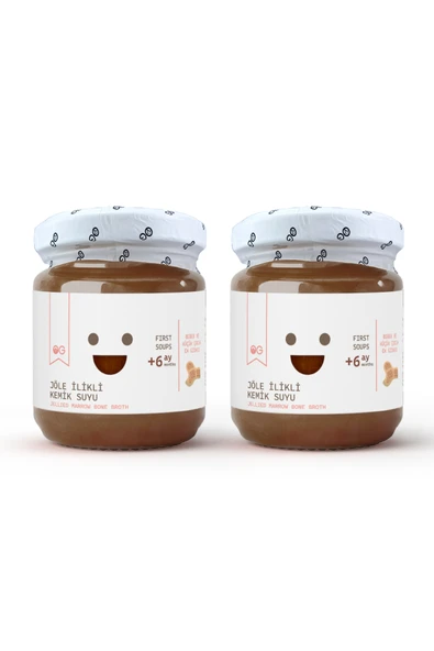 OG natural 2'li Jöle Ilikli Kemik Suyu 200 ml +6 Ay ürün görseli 1