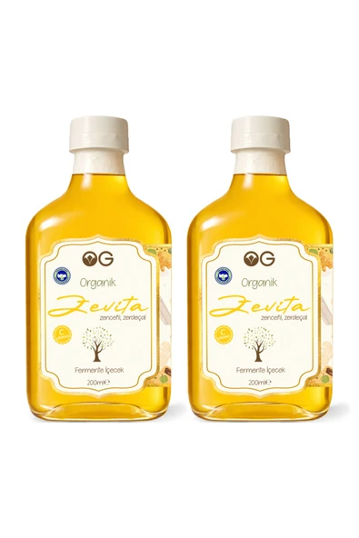 OG natural 2'li Zevita Organik Doğal Fermente İçecek 200 ML ürün görseli 1