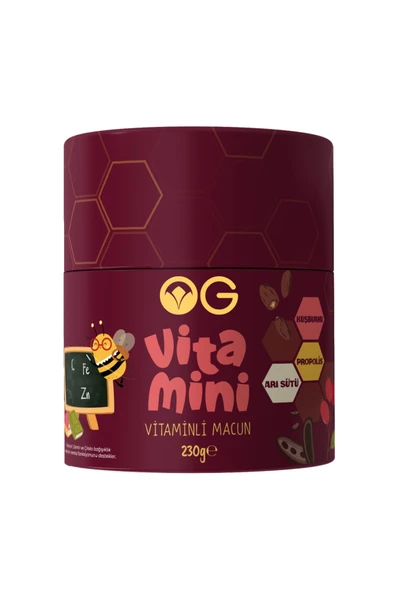 OG natural Vitamini Vitaminli Macun 230 Gr - Resim 3
