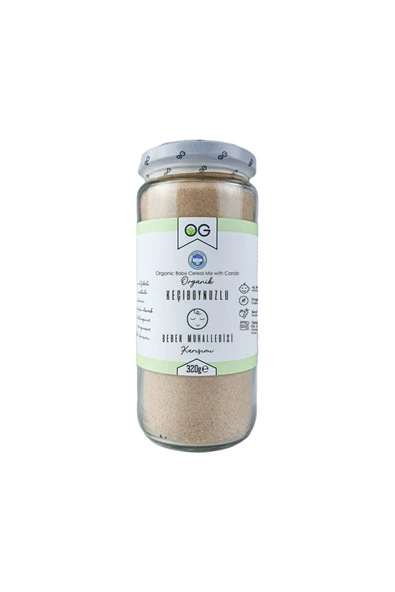 OG natural Organik Keçiboynuzlu Bebek Muhallebisi Karışımı 320 Gr ürün görseli 1