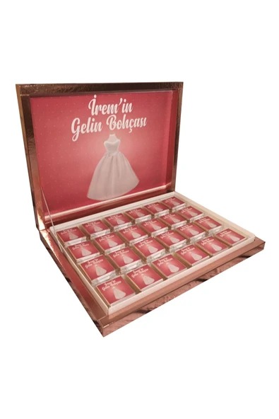 Gelin Bohçası Çikolatası - 48 Adet Madlen Çikolata ürün görseli 1