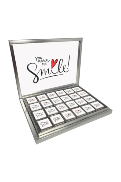Sevgiliye Hediye Çikolatası You Make Me Smile ürün görseli 1