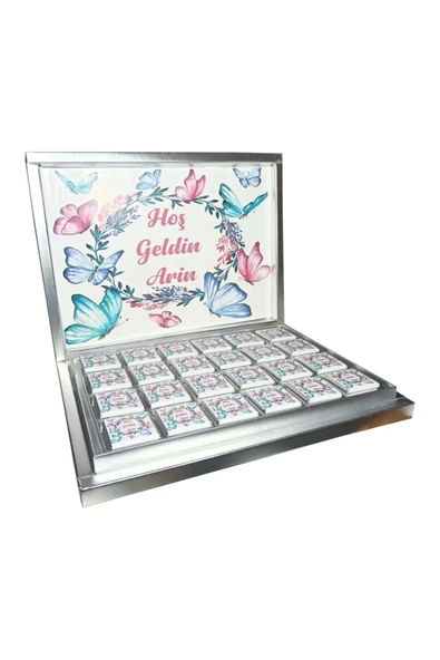 Kız Bebek Çikolatası (72 ADET MADLEN ÇİKOLATA) ürün görseli 1