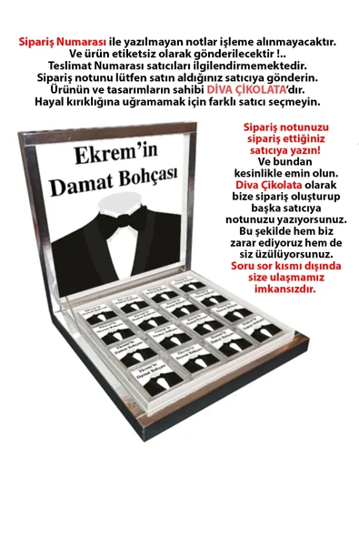 Damat Bohçası Çikolatası 32 Adet Madlen Çikolata ürün görseli 1