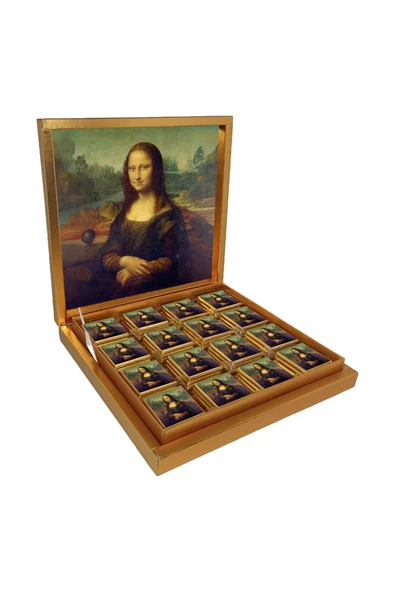 Mona Lisa Hediyelik Çikolata - 32 Adet Madlen Çikolata ürün görseli 1