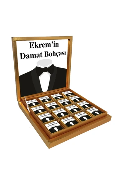 Damat Bohçası Çikolatası 32 Adet Madlen Çikolata ürün görseli 1