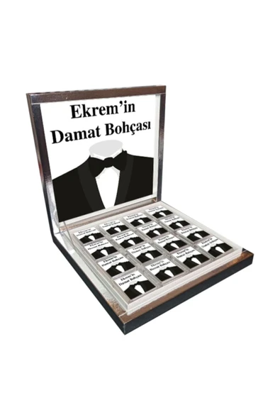 Damat Bohçası Çikolatası 48 Adet Madlen Çikolata ürün görseli 1