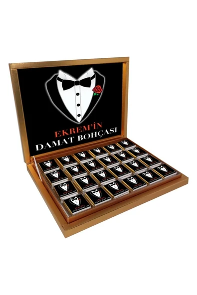 Damat Bohçası Çikolatası 72 Adet Madlen Çikolata ürün görseli 1