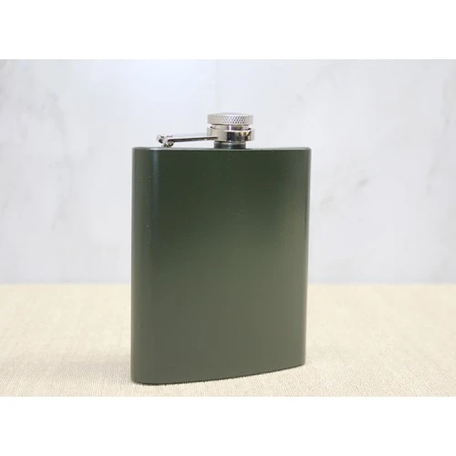 Büro Ev Ofis Hediyesi için 200ML Tekli Haki Matara ürün görseli 1