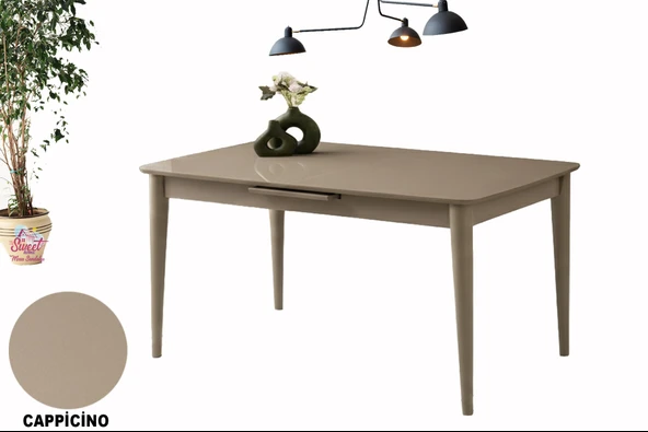 60X100 Ortadan Açılır MDF Mutfak,Salon,Yemek Odası Masası ürün görseli 1