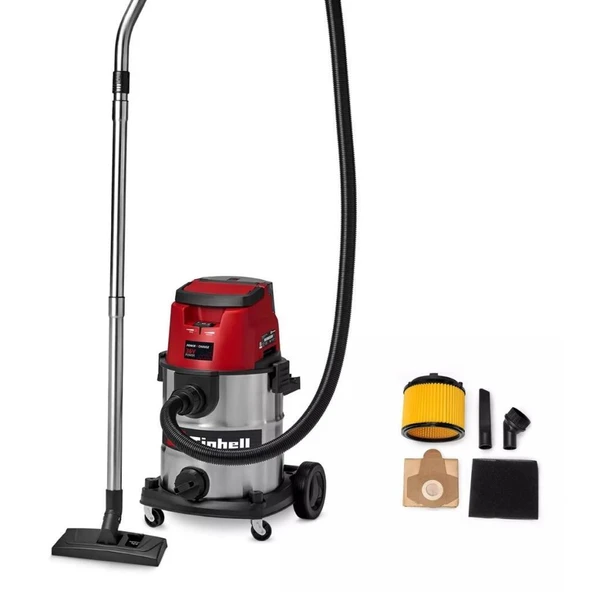 Einhell TE-VC 36/25 Li S Solo Akülü Islak/Kuru Süpürge 2347170 ürün görseli 1