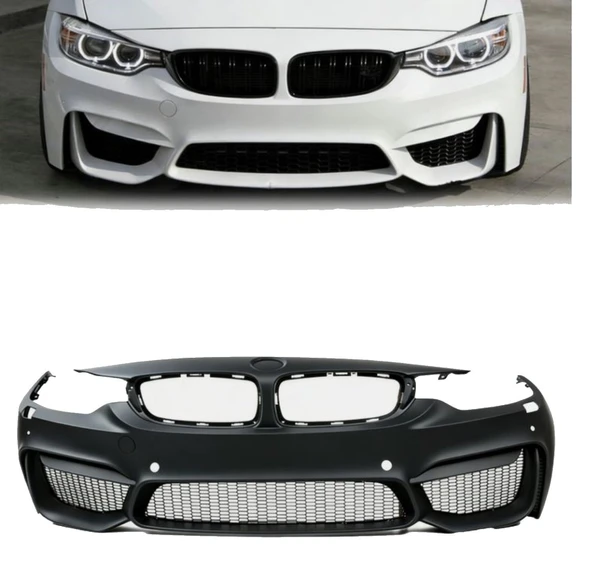 Bmw 4 Serisi F32 M4 Ön Tampon Komple Set 2014-2019 Arası Uyumlu ürün görseli 1