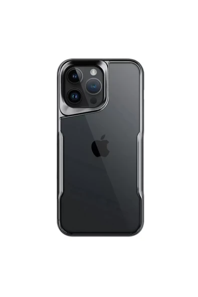 Newface Apple iPhone 16 Pro Kılıf Boyi Silikon Kapak - Titan Gri ürün görseli 1