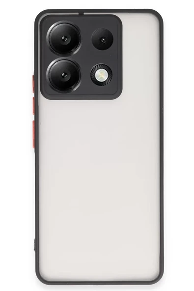 Newface Xiaomi Redmi Note 13 5G Kılıf Montreal Silikon Kapak - Siyah ürün görseli 1