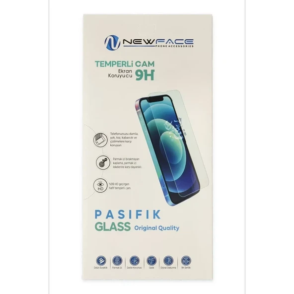 Newface Apple iPhone 16 Plus Pasifik Cam Ekran Koruyucu - Resim 3