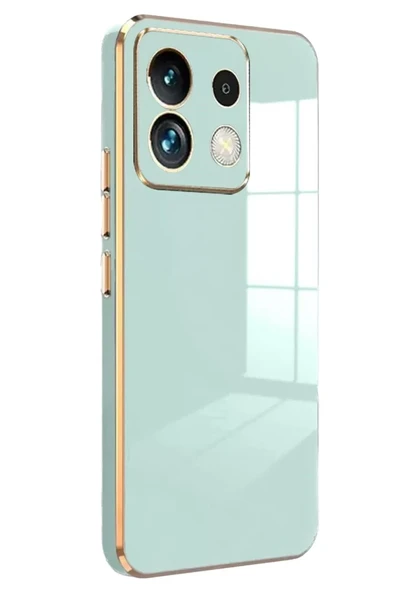 Newface Xiaomi Redmi Note 13 5G Kılıf Volet Silikon - Açık Yeşil ürün görseli 1