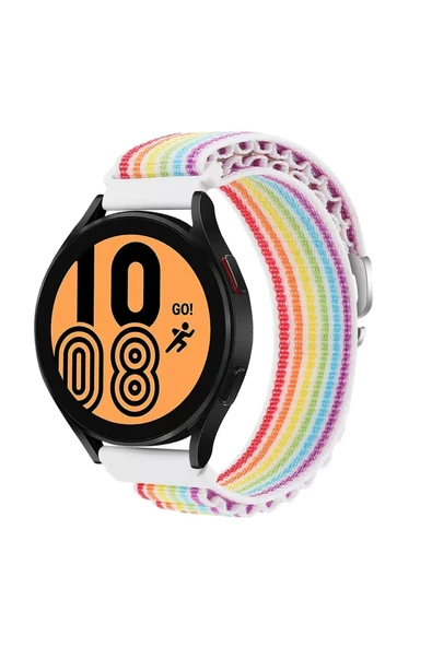 Newface Watch 22mm KR410 Kumaş Kordon - Gökkuşağı ürün görseli 1