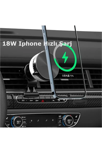 Newface Memo GW03 Magsafe Araç Tutucu - Resim 3