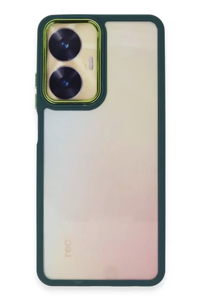 Newface Realme C55 Kılıf Dora Kapak - Haki Yeşil ürün görseli 1